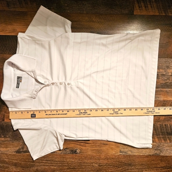 Callaway Women's White Golf Polo Size L - Picture 10 of 10